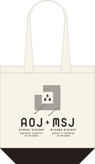青森空港・三沢空港：トートバッグ